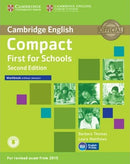 Compact First for Schools 2ed Workbook without Answers and Audio