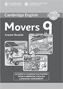 Cambridge Young Learners English Test Movers Answer Booklet 9