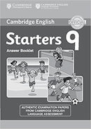Cambridge Young Learners English Test Starters Answer Booklet 9