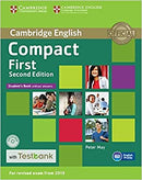 Compact First 2ed Student's Book without Answers and CD-ROM with Testbank