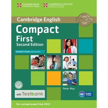 Compact First 2ed Student's Book with Answers and CD-ROM with Testbank