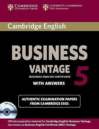 Cambridge English Business Vantage Self-Study Pack 5