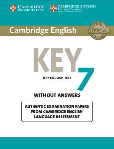 Cambridge English Key Student's Book without Answers 7