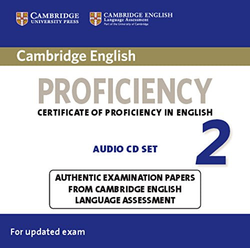Cambridge English Proficiency Audio CDs (2) 2