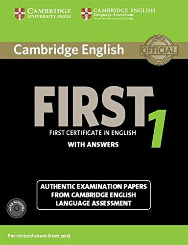 Cambridge English First for revised exam from 2015 Student's Book Pack 1
