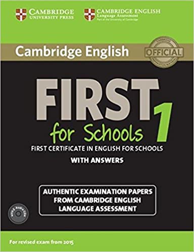 Cambridge English First for Schools for revised exam from 2015 Student's Book Pack 1