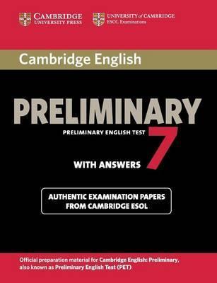 Cambridge English Preliminary Student's Book wtih Answers 7