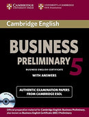 Cambridge English Business Self-Study Pack 5 Preliminary