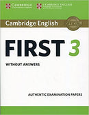 Cambridge English First 3 - Student's Book without answers
