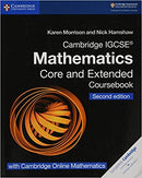 Cambridge IGCSE Mathematics Core and Extended 2ed with Cambridge Online Mathematics