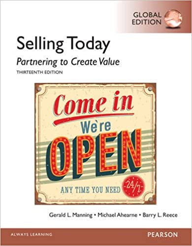 SELLING TODAY: PARTNERING TO CREATE VALUE  GEP13
