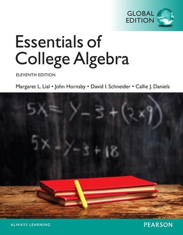 ESSENTIALS OF COLLEGE ALGEBRA,GEP11