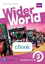 Wider World 3 eBook Students' online access code