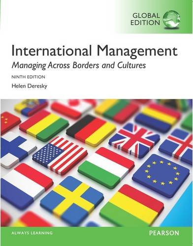 INTERNATIONAL MANAGEMENT: MANAGING ACROSS B&C TXT&C GEP9