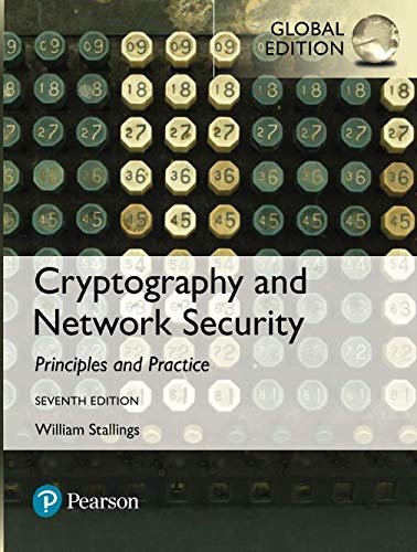CRYPTOGRAPHY & NETWORK SECURITY: PRIN&PRACTICE, GEP7