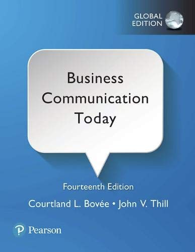 BUSINESS COMMUNICATION TODAY,GEP14