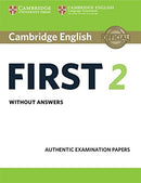 Cambridge English First Student's Book without Answers 2
