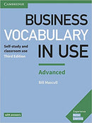 Business Vocabulary in Use 3ed Book with Answers Advanced