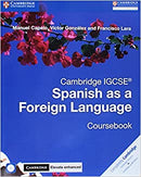 Cambridge IGCSE® Spanish as a Foreign Language Coursebook with Audio CD and Cambridge Elevate Enhanced edition eBook (2 Years)