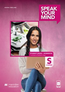 SPEAK YOUR MIND STUDENT´S BOOK + WORKBOOK STARTER (SB&WB + access to Student´s App + Digital Workbook)