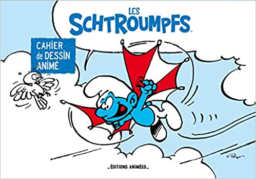 Cahier de dessin Anime - Les Schtroumpfs
