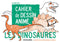 Cahier de dessin anime les dinosaures
