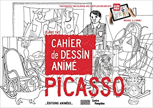 Cahier de dessin anime - Picasso