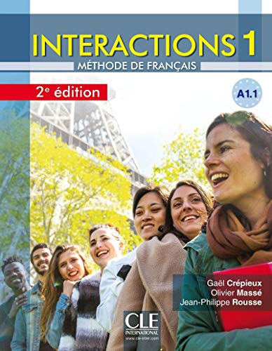 Interactions 1 NA1.1 2ed ( media et annexes télécharg )- M Adult