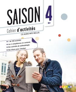 Saison 4 B2 - cahier +cd