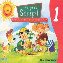 APRENDO SCRIPT 1.  EJERCICIOS DE CALIGRAFÍA .  PRIMARIA