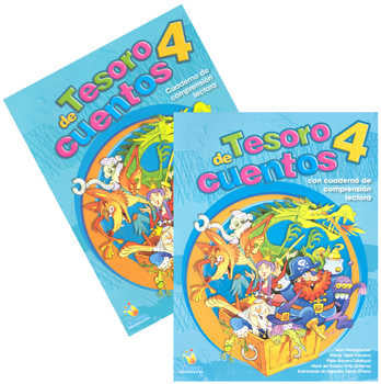 TESORO DE CUENTOS 4 PRIM.  C/CUADERNO DE COMPRENSIÓN LECTORA