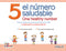 5 EL NUMERO SALUDABLE = ONE HEALTHY NUMBER