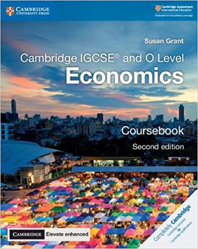 Cambridge IGCSE and O Level Economics Coursebook Cambridge Elevate edition