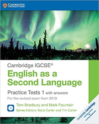 Cambridge IGCSE English as a Second Language Practice Tests 1 with Answers and Audio CDs