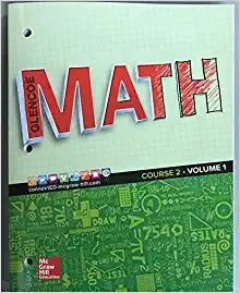 GLENCOE MATH 2016 C2 SE VOL 1