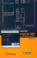 APRENDER AUTOCAD 2009 c/100 ejercicios pract./MEDIAactive