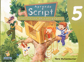 APRENDO SCRIPT 5.  EJERCICIOS DE CALIGRAFÍA .  PRIMARIA