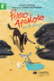 Perro apestoso en la playa