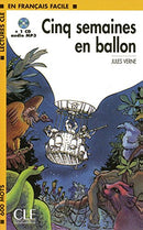 Cinq semaines en ballon N 1+CD MP3