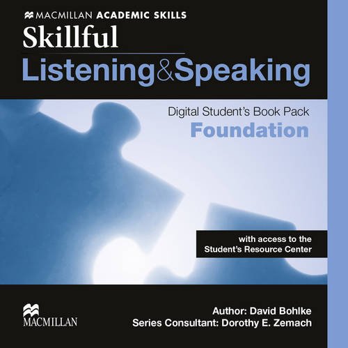 SKILLFUL LISTENING&SPEAKING DIGITAL STUDENT´S BOOK PACK FOUNDATION (With access SRC)