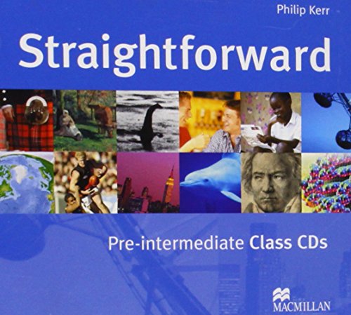 STRAIGHTFORWARD PRE-INTERMEDIATE CLASS CDs (2)