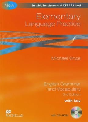 NEW ELEMENTARY LANGUAGE PRACTICE 3RD EDITION WITH KEY (With CD-ROM)