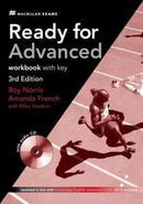 READY FOR ADVANCED 3RD EDITION WORKBOOK WITH KEY (WB + Audio CD)