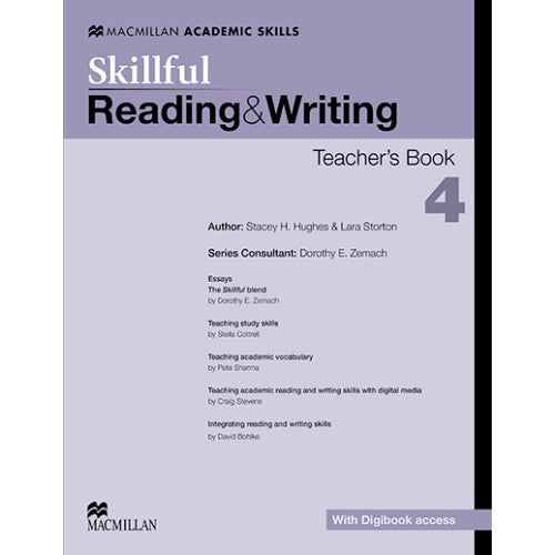 SKILLFUL READING&WRITING TEACHER´S BOOK 4 (TB + Digibook access)