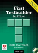 FIRST TESTBUILDER 3RD EDITION WITH KEY (Audio CDs)