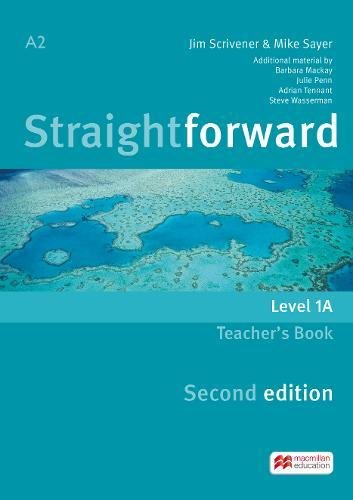 STRAIGHTFORWARD SECOND EDITION TEACHER´S BOOK LEVEL 1A