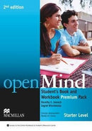 OPENMIND 2nd EDITION STUDENT´S BOOK AND WORKBOOK PREMIUM PACK STARTER LEVEL (SB + OWB + SRC)