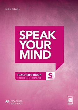 SPEAK YOUR MIND TEACHER´S BOOK STARTER (TB + access to App)