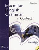 MACMILLAN ENGLISH GRAMMAR IN CONTEXT STUDENT´S BOOK INTERMEDIATE WITH KEY (SB + CD-ROM)