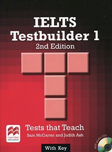 IELTS TESTBUILDER 1 2ND EDITION WITH KEY (Audio CDs)